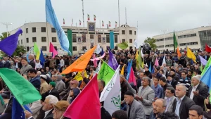 اجتماع عظیم منتظران مهدی موعود در مشهد+ تصاویر