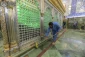 تصاویر غبارروبی ضریح حرم امام علی(ع) 18