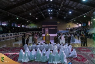 گزارش تصویری همایش متمرکز حجاج استان قم 12