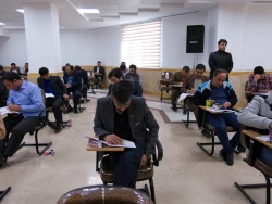 آزمون معاون آموزشی عتبات عالیات در قم برگزار شد 2