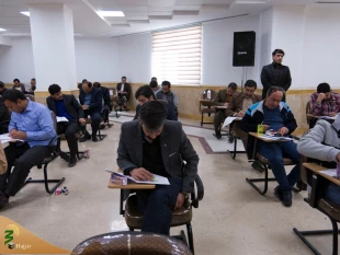 آزمون معاون آموزشی عتبات عالیات در قم برگزار شد 2