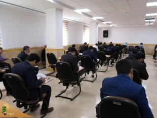 آزمون معاون آموزشی عتبات عالیات در قم برگزار شد 3