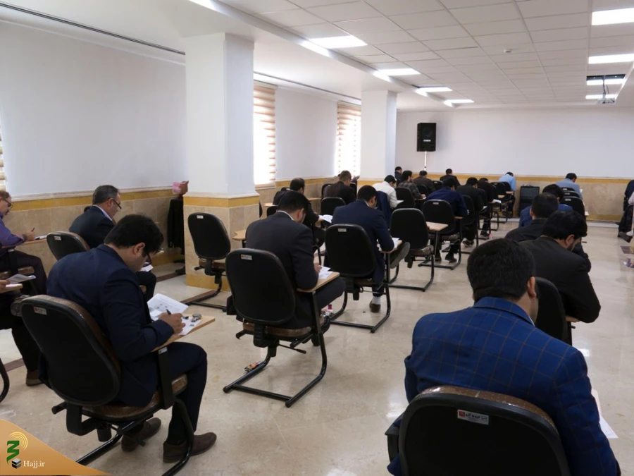 آزمون معاون آموزشی عتبات عالیات در قم برگزار شد 3