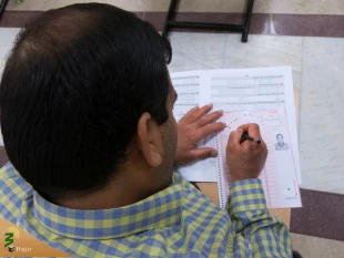 آزمون معاون آموزشی عتبات عالیات در قم برگزار شد 4