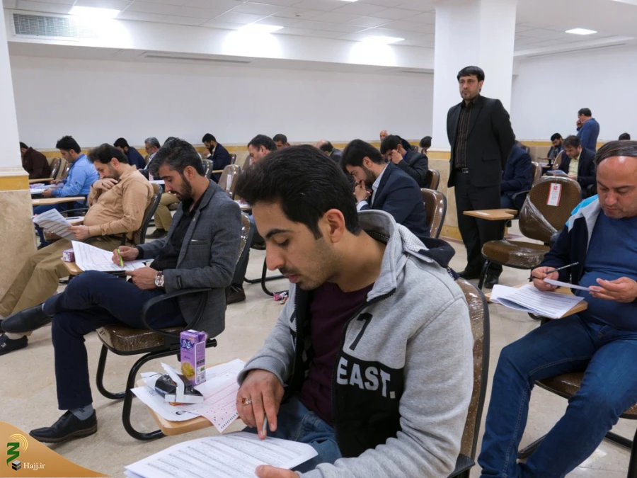 آزمون معاون آموزشی عتبات عالیات در قم برگزار شد 5