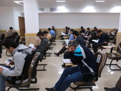 آزمون معاون آموزشی عتبات عالیات در قم برگزار شد 6