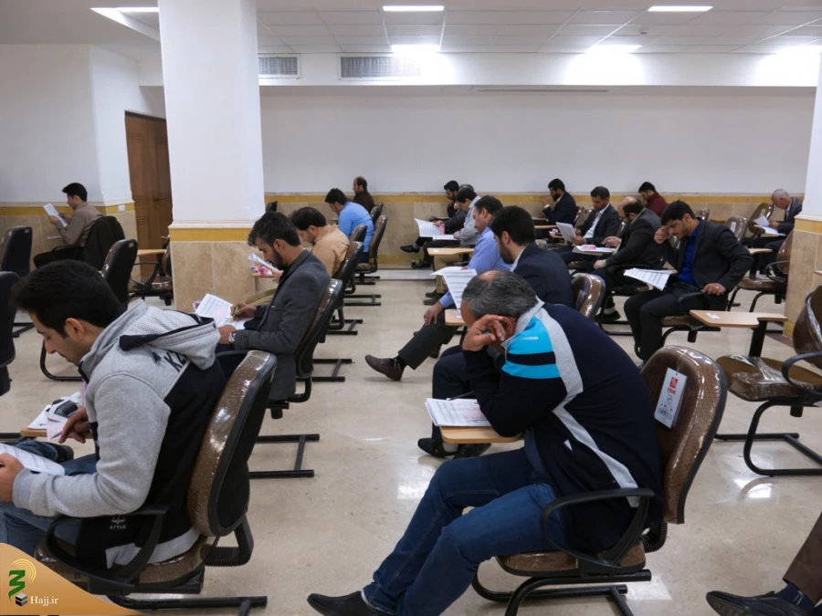آزمون معاون آموزشی عتبات عالیات در قم برگزار شد 6