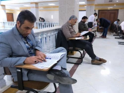 آزمون معاون آموزشی عتبات عالیات در قم برگزار شد 8
