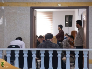 آزمون معاون آموزشی عتبات عالیات در قم برگزار شد 10