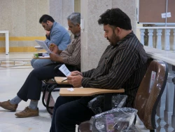 آزمون معاون آموزشی عتبات عالیات در قم برگزار شد 12