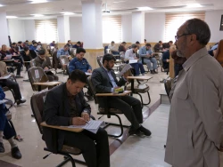 آزمون معاون آموزشی عتبات عالیات در قم برگزار شد 13