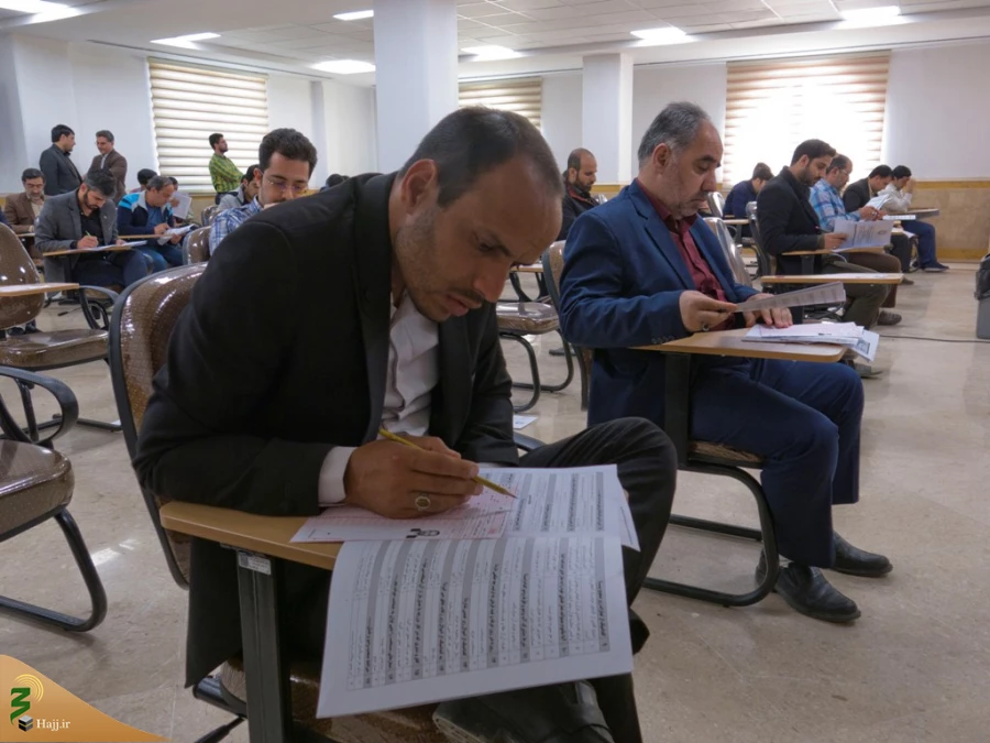 آزمون معاون آموزشی عتبات عالیات در قم برگزار شد 15