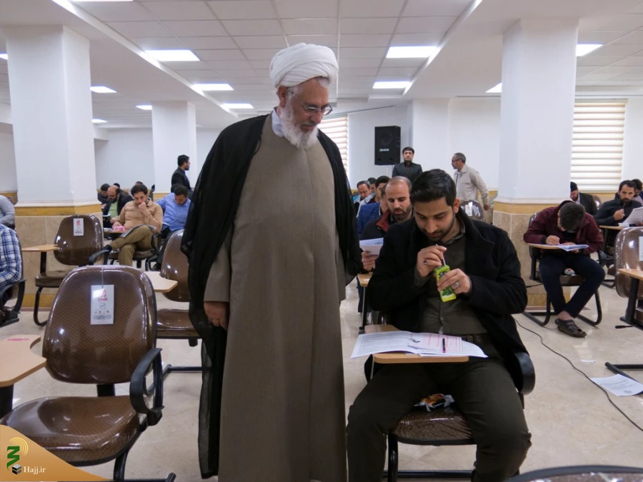 آزمون معاون آموزشی عتبات عالیات در قم برگزار شد 16