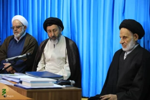 دیدار دکترمظلومی معاون محترم فرهنگی بعثه مقام معظم رهبری با نماینده محترم ولی فقیه در خراسان جنوبی و امام جمعه بیرجند  2