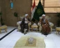 دیدار مسئول دفتر نمایندگی بعثه در نجف اشرف  با آیت الله مصباح یزدی 5