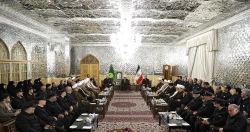 تولیت آستان قدس رضوی در دیدار با سرکشیکان خدام حرم مطهر رضوی:


صاحب آستان قدس رضوی، حضرت رضا (ع) است 
 6