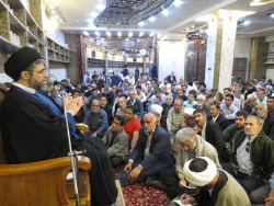 خطیب بعثه رهبری:پرهیز از جدال عامل آبرومندی است.
 8