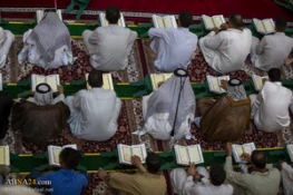 آیین جزء خوانی قرآن کریم در حرم حضرت عباس(ع)/گزارش تصویری 3