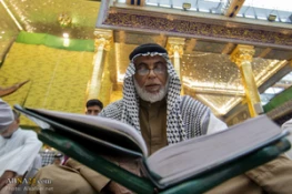 آیین جزء خوانی قرآن کریم در حرم حضرت عباس(ع)/گزارش تصویری 5