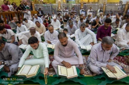 آیین جزء خوانی قرآن کریم در حرم حضرت عباس(ع)/گزارش تصویری 8