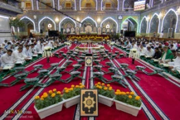 آیین جزء خوانی قرآن کریم در حرم حضرت عباس(ع)/گزارش تصویری 9