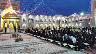 تلاوت قران کریم در جوار حرم مطهر رضوی – تصاویر  3