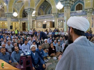 جلسه اسرار و معارف حج، ویژه حجاج قم برگزار شد + عکس 7