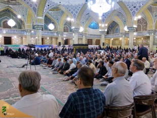 جلسه اسرار و معارف حج، ویژه حجاج قم برگزار شد + عکس 6