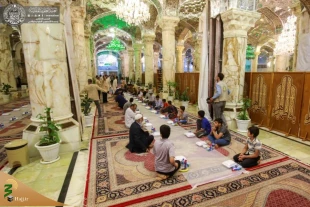سفره افطار حرم امیرالمومنین(ع) برای بیش از ۱۰ هزار زائر + تصاویر  14