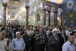 روتیتر: خطیب بعثۀ مقام معظم رهبری در کربلا بیان کردتیتر: اهمیت اتحاد بین مسلمانان در قرآن
 2