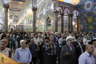روتیتر: خطیب بعثۀ مقام معظم رهبری در کربلا بیان کردتیتر: اهمیت اتحاد بین مسلمانان در قرآن
 2