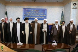 تودیع حجت الاسلام والمسلمین نواب در سمت مسؤولیت دبیرخانه شورای عالی حوزه های علمیه 3