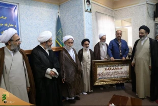 تودیع حجت الاسلام والمسلمین نواب در سمت مسؤولیت دبیرخانه شورای عالی حوزه های علمیه 4