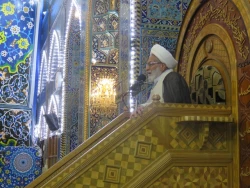 روتیتر: خطیب بعثۀ مقام معظم رهبری در کربلا بیان کرد:تیتر: تأثیر زیبای رعایت توصیه‌های اخلاقی قرآن در جامعه
 2