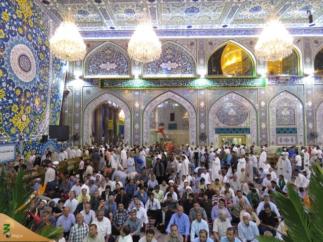 روتیتر: به همت بعثۀ مقام معظم رهبری برگزار شدتیتر: جشن میلاد امام مجتبی (ع)، در حرم سیدالشهدا (ع) 8