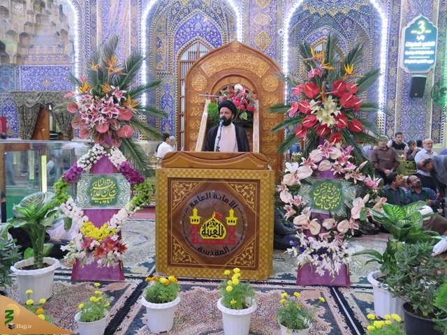 روتیتر: به همت بعثۀ مقام معظم رهبری برگزار شدتیتر: جشن میلاد امام مجتبی (ع)، در حرم سیدالشهدا (ع) 11