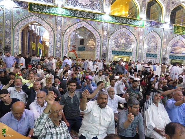 روتیتر: به همت بعثۀ مقام معظم رهبری برگزار شدتیتر: جشن میلاد امام مجتبی (ع)، در حرم سیدالشهدا (ع) 16