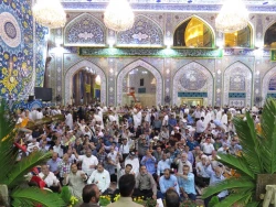 روتیتر: به همت بعثۀ مقام معظم رهبری برگزار شدتیتر: جشن میلاد امام مجتبی (ع)، در حرم سیدالشهدا (ع) 17