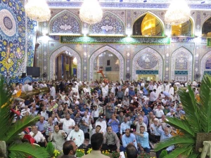 جشن میلاد امام مجتبی (ع)، در حرم سیدالشهدا (ع)
