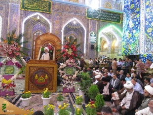 روتیتر: به همت بعثۀ مقام معظم رهبری برگزار شدتیتر: جشن میلاد امام مجتبی (ع)، در حرم سیدالشهدا (ع) 19