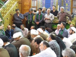 روتیتر: به همت بعثۀ مقام معظم رهبری برگزار شدتیتر: جشن میلاد امام مجتبی (ع)، در حرم سیدالشهدا (ع) 31
