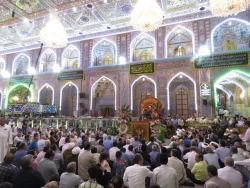 روتیتر: به همت بعثۀ مقام معظم رهبری برگزار شدتیتر: جشن میلاد امام مجتبی (ع)، در حرم سیدالشهدا (ع) 2