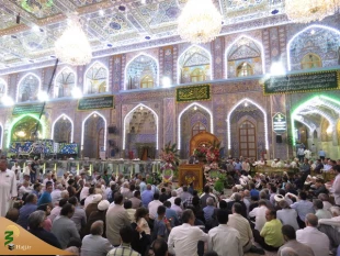 روتیتر: به همت بعثۀ مقام معظم رهبری برگزار شدتیتر: جشن میلاد امام مجتبی (ع)، در حرم سیدالشهدا (ع) 2