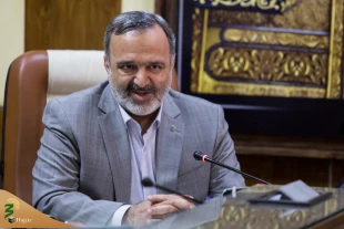 دیدارسرپرست حجاج ایرانی و رئیس سازمان حج و زیارت با جمعی از خانواده شهدای منا 6