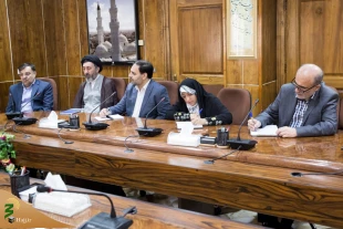 دیدار سفیر پاکستان در ایران با نماینده ولی فقیه در امور حج و زیارت 4