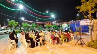10 پرده از زندگانی حضرت علی (ع) در نمایشگاه از غدیرتا قدرمشهد -تصاویر  9