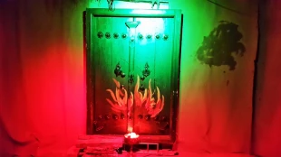 10 پرده از زندگانی حضرت علی (ع) در نمایشگاه از غدیرتا قدرمشهد -تصاویر  19
