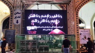 ندای خلصنا من النار در حرم مطهر رضوی پیچید +عکس 11