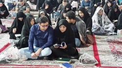 ندای خلصنا من النار در حرم مطهر رضوی پیچید +عکس 13