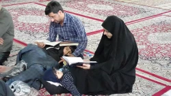 ندای خلصنا من النار در حرم مطهر رضوی پیچید +عکس 19